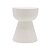 MESA EM CERAMICA OFF WHITE MART 45CM - Imagem 1