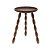 MESA DECORATIVA EM MADEIRA MARROM MART 53CM - Imagem 1