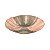 CENTRO DE MESA DE VIDRO VULCAN 40CM X 7,5CM WOLFF - Imagem 1