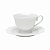 JOGO 6 XICARAS DE PORCELANA COM PIRES MALDIVAS BRANCO 180ML - Imagem 6