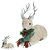 RENA NATALINA SENTADS SISAL (VERDE BEGE) COM CACHECOL 21cm - Imagem 3