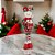 BONECO ELFO NATAL EM PE VERMELHO E BRANCO 60CM FLORARTE - Imagem 2