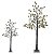 ARVORE COM 96 LEDS SEM PISCA BIVOLT MARROM 1,8M FLORARTE - Imagem 3