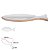 ESCULTURA DECORATIVA EM MADEIRA BRANCO FLORARTE 40CM - Imagem 3