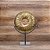 ESCULTURA GEOMETRICA DECOR METAL DOURADO FLORARTE 36cm - Imagem 2
