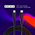 CABO USB-C PARA LIGHTNING MFI EM SILICONE 1,5M PRETO GEONAV - Imagem 7