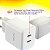 CARREGADOR DE PAREDE GAN 35W COM DUAS PORTAS USB-C GEONAV - Imagem 6