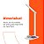 LUMINARIA LED COM CARREGADOR DE INDUÇAO ABS BRANCA GEONAV - Imagem 2