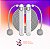 CORDA DE PULAR INTELIGENTE BLUETOOTH NA COR BRANCA GEONAV - Imagem 5