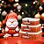 TRIO MALETA DECORATIVA NATALINA COM PAPAI NOEL RENA - Imagem 2
