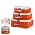 TRIO MALETA DECORATIVA NATALINA COM PAPAI NOEL RENA - Imagem 3