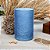 VASO DECORATIVO EM VIDRO RUSTICO COR AZUL 22X20,5CM - Imagem 2