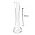 VASO TULIPA SOLITARIO VIDRO (TRANSPARENTE) 25cm DECORATIVO - Imagem 3