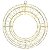 GUIRLANDA DECOR 480 LED BRANCO QUENTE 30X6X30CM FLORARTE - Imagem 1