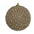 JG 2 BOLA NATALINA NO PVC CHAMPAGNE BRILHANTE 10CM - Imagem 1