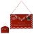 CARTINHA NATAL ENVELOPE FELIZ NATAL (VERMELHO BRANCO) 13X20cm - Imagem 3