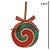 ENFEITE NATALINO PIRULITO DE PENDURAR VERMELHO E VERDE 14CM - Imagem 3
