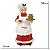 ESCULTURA MAMAE NOEL EM RESINA DECOR COM BISCOITOS 30CM - Imagem 3