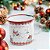 CANECA NATALINA  PAPAI NOEL MERRY CHRISTMAS 210ML - Imagem 3