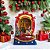VILA NATALINA DECORATIVO LOJA DE NATAL COM LED E MOV 27CM - Imagem 2