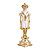 SOLDINHO DE CHUMBO RESINA BRANCO E DOURADO 42CM - Imagem 1