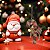 ENFEITE NATAL BENGALA VERMELHO 17X7CM FLORARTE - Imagem 2