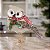 CORUJA NATAL SISAL VERMELHO 23CM FLORARTE - Imagem 2