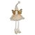 BONECA NATAL FADA SENTADA COM LED E GLITTER 60CM - Imagem 2