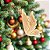 BORBOLETA DECOR 220V NA COR DOURADA COM GLITTER 100CM - Imagem 3