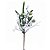 GALHO BERRY NATALINO VERDE E BRANCO - 27CM - Imagem 1