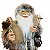 PAPAI NOEL DECORATIVO COM SKI E LANTERNA - 60cm - Imagem 3