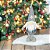 PAPAI NOEL DECORATIVO ESCANDINAVO CINZA - 43CM - Imagem 2