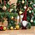 PAPAI NOEL DECORATIVO ESCANDINAVO COM CHAPEU VERMELHO 53CM - Imagem 2