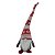 PAPAI NOEL DECORATIVO ESCANDINAVO CINZA E VERMELHO - 45CM - Imagem 1
