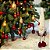PAPAI NOEL DECORATIVO ESCANDINAVO SENTADO - 48CM - Imagem 2