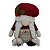 BONECO MAMAE NOEL ESCANDINAVA  DECORATIVA COM TRANÇA - 30CM - Imagem 1