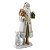 ESCULTURA PAPAI NOEL DECORATIVO EM RESINA COM LANTERNA 31CM - Imagem 1