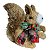 ESQUILO NATALINO DECORATIVO COM CACHECOL - 24CM - Imagem 1