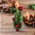 MINI ARVORE DECORATIVA NATALINA COM BOLINHAS VERMELHAS - 30CM - Imagem 2