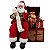 PAPAI NOEL SENTADO COM CARTAS E BAU DE PRESENTES - 40CM - Imagem 1