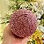 TRIO DE BOLA ROSA BRILHANTE DECORADA 10cm - Imagem 2