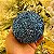 TRIO BOLA NATALINA AZUL BRILHANTE 10cm - Imagem 2