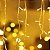 Cascata de 200 Leds - Br Quente 5m - 127v - Uso In/Ex - Imagem 2
