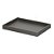 BANDEJA EM MDF COM REVESTIMENTO EM PU CINZA MART 36cm - Imagem 1