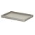 BANDEJAS EM MDF COM REVESTIMENTO EM PU CINZA MART 36cm - Imagem 1