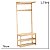 SAPATEIRA COM CABIDEIRO DE BAMBU HANGER 1,70M MEK - Imagem 3