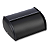 PORTA PAO METAL CONSERVE PRETO 35cm MEK - Imagem 1