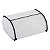 PORTA PAO METAL CONSERVE BRANCO  35cm MEK - Imagem 1