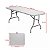 MESA DOBRAVEL ADAPTUS BRANCA 74CM X 1,80M MEK - Imagem 2
