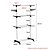 VARAL DE CHAO DOBRAVEL VERTICAL ELEVARE - 165CM - Imagem 5